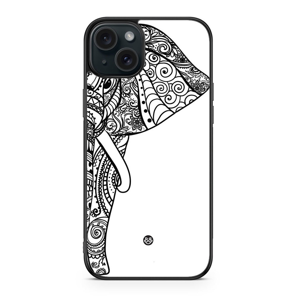 iPhone 15 Plus Case - Mandala Elephant