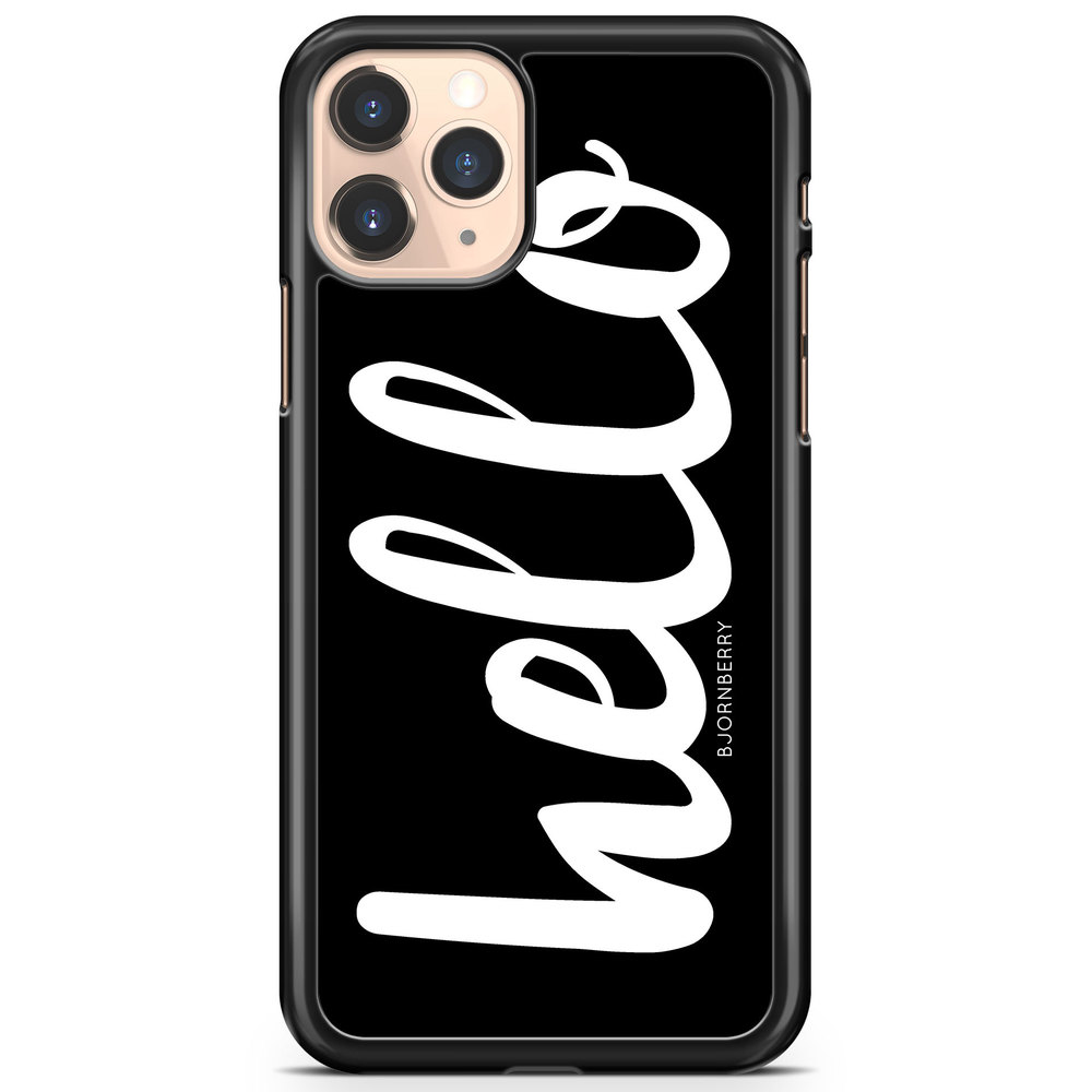 iPhone 11 Pro Max Case - Hello White