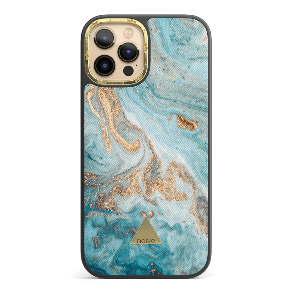 Naive iPhone 12 Pro Max Case - Turquoise Dream