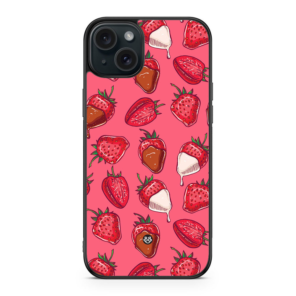 iPhone 15 Plus Case - Strawberry Chocolate