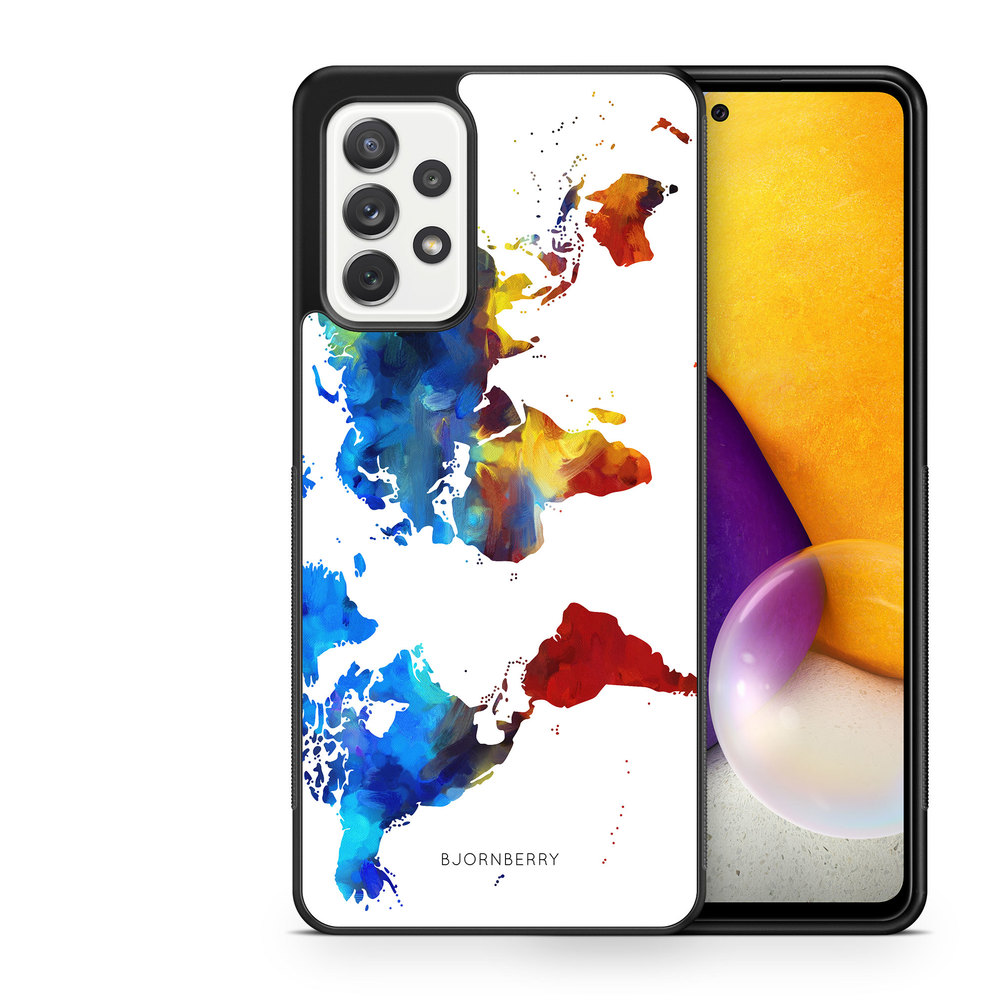 Samsung Galaxy A52/A52s 5G Case - World Map