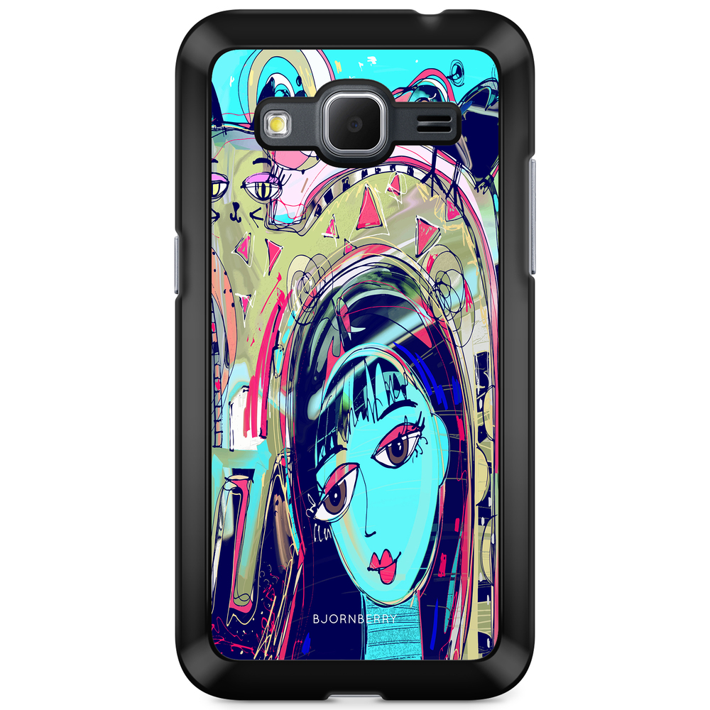 Samsung Galaxy Core Prime Case - Abstract Cat