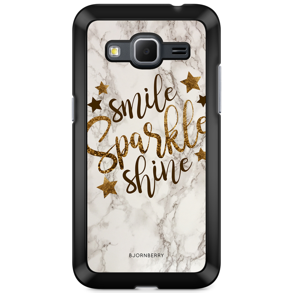Samsung Galaxy Core Prime Case - Smile,Sparkle,Shine