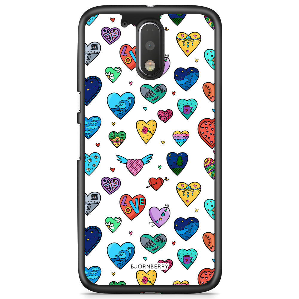 Moto G4/G4 Plus Case - Hearts
