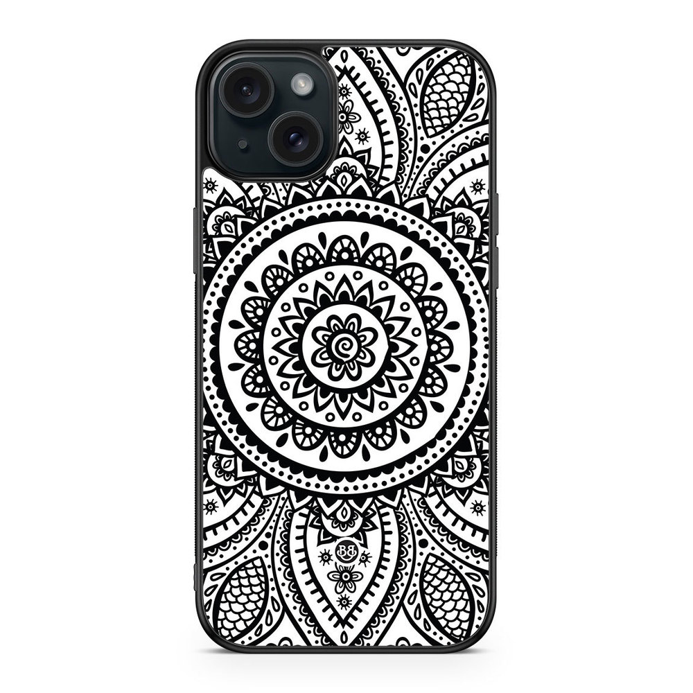 iPhone 15 Plus Case - Henna Mandala