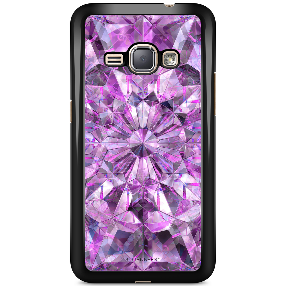 Samsung Galaxy J1 (2016) Case - Purple Crystals