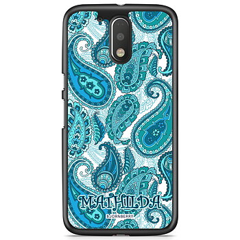 Moto G4/G4 Plus Case Custom - Paisley Name