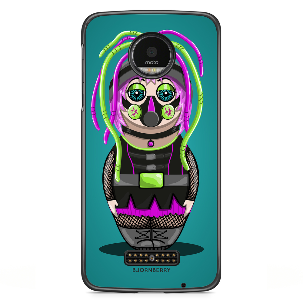 Moto Z2 Play Case - Cyber-Goth