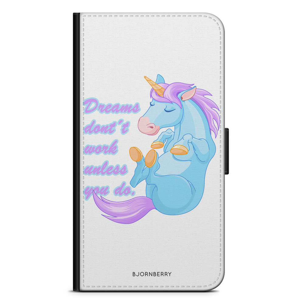 Huawei Y6 (2018) Plånboksfodral - Dröm Citat