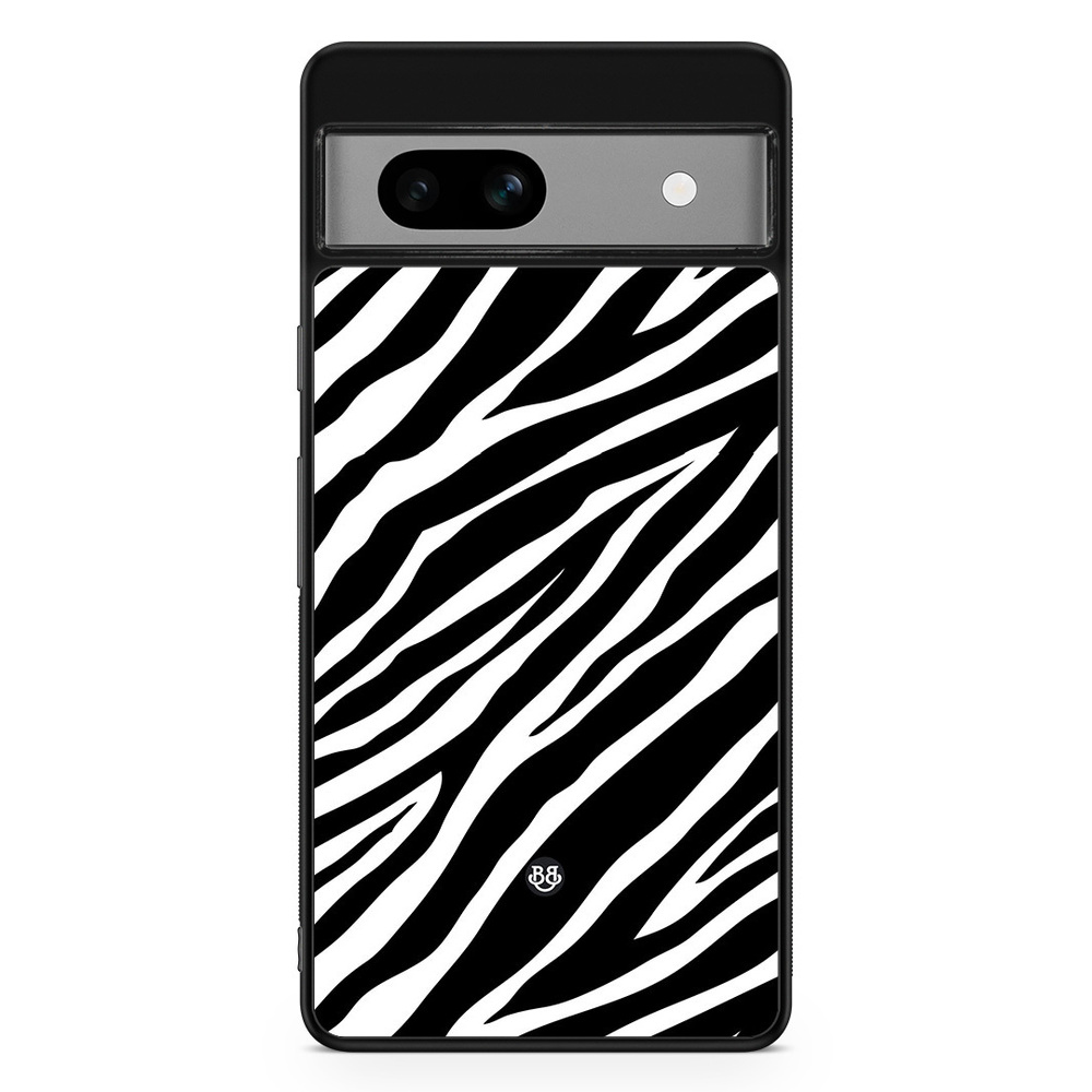 Google Pixel 7a Case - Zebra