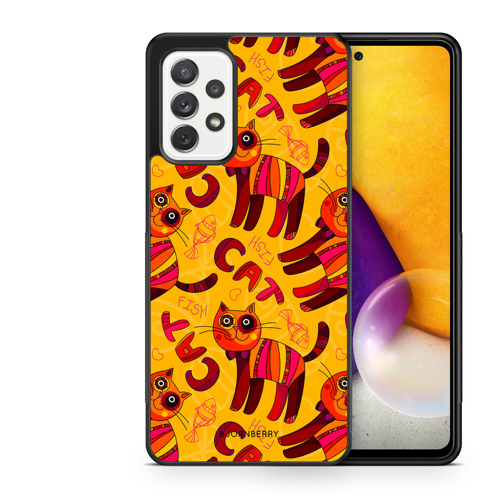 Samsung Galaxy A52/A52s 5G Case - Cat & Fish