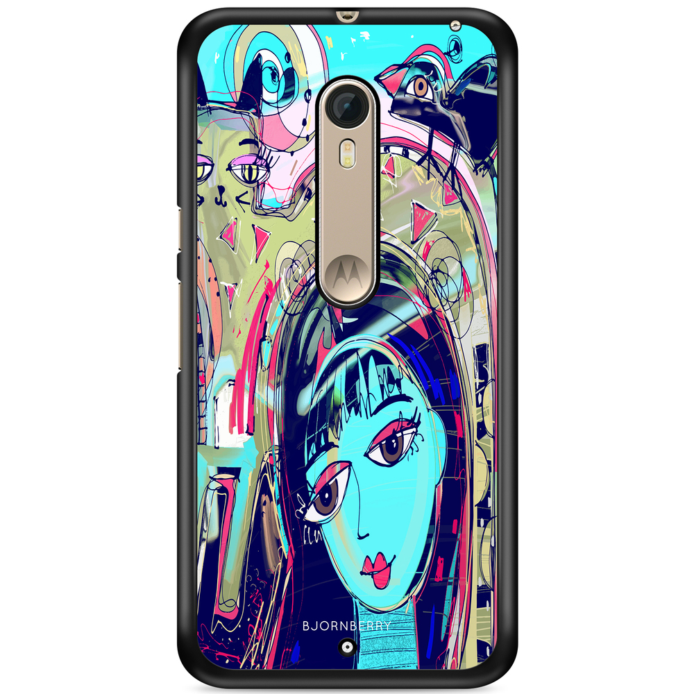 Moto X Style Case - Abstract Cat
