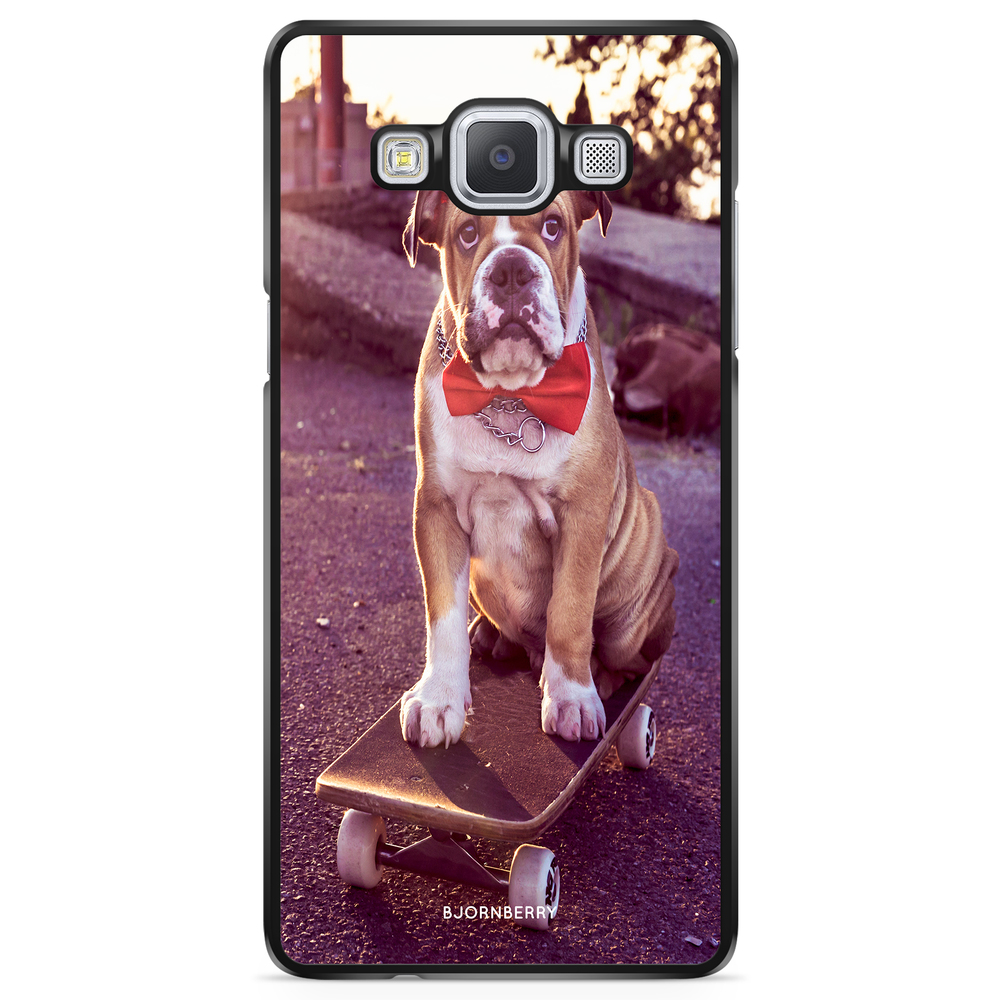 Samsung Galaxy A5 (2015) Case - Bulldog skateboard