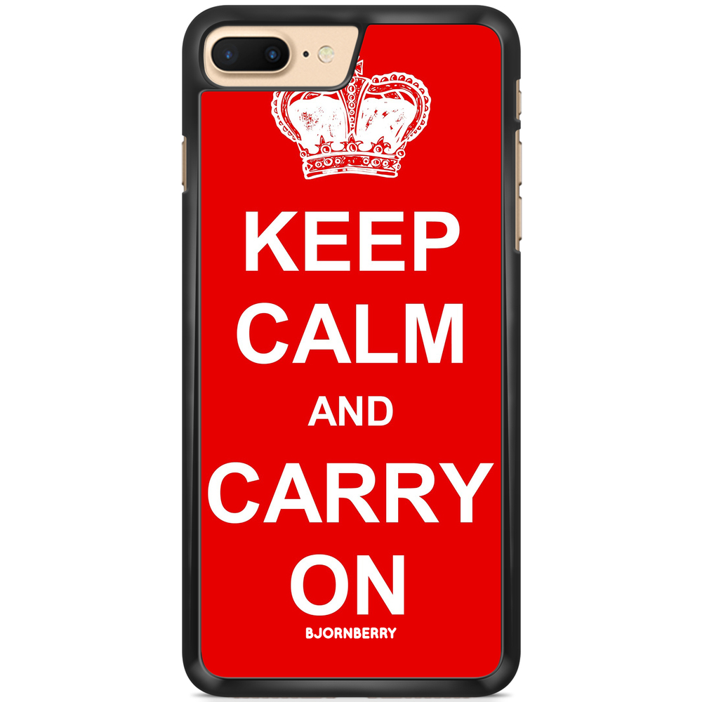 iPhone 7 Plus Case - Keep calm carry on