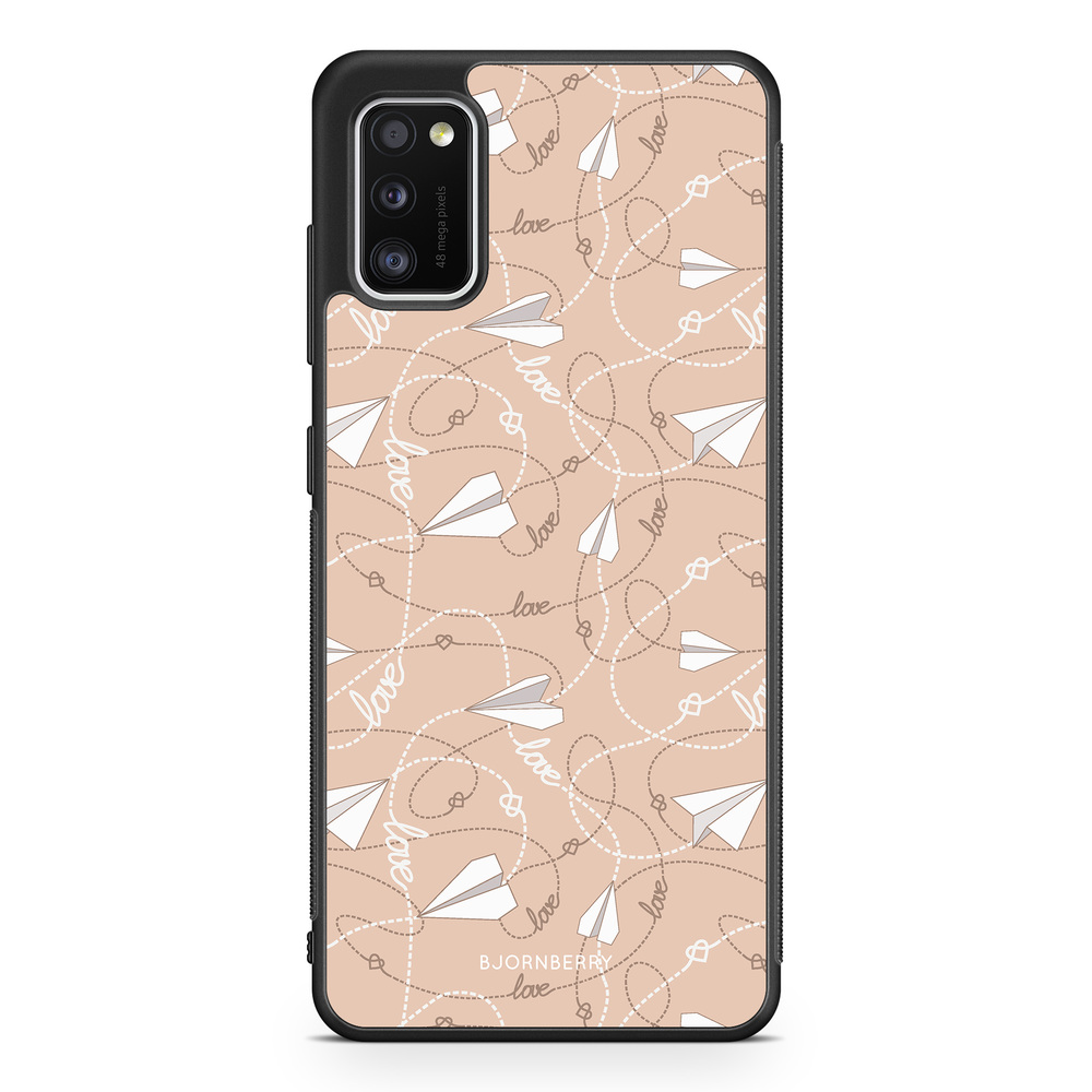 Samsung Galaxy A41 Case - Paper planes