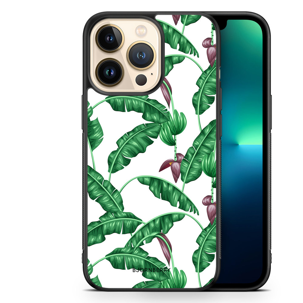 iPhone 13 Pro Case - Banana Leaves