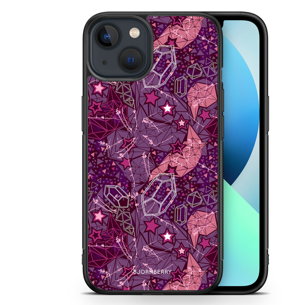 iPhone 13 Mini Case - Purple Stars