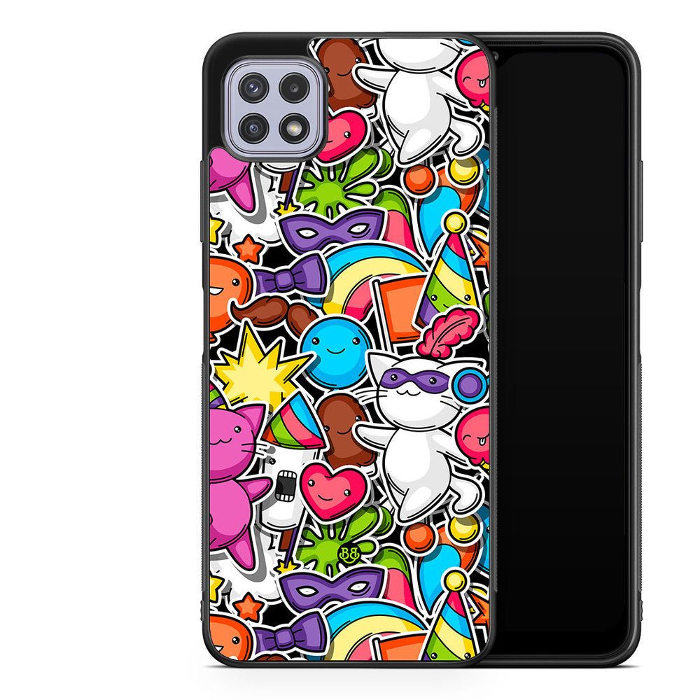 Samsung Galaxy A22 4G Case - Cute Sticker
