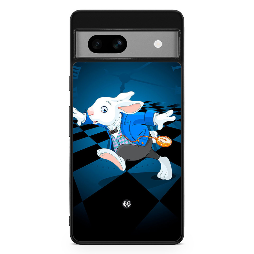 Google Pixel 7a Case - White rabbit