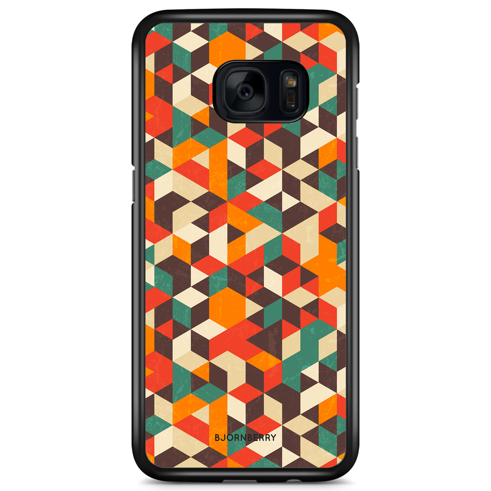 Samsung Galaxy S7 Case - Retro Geometric