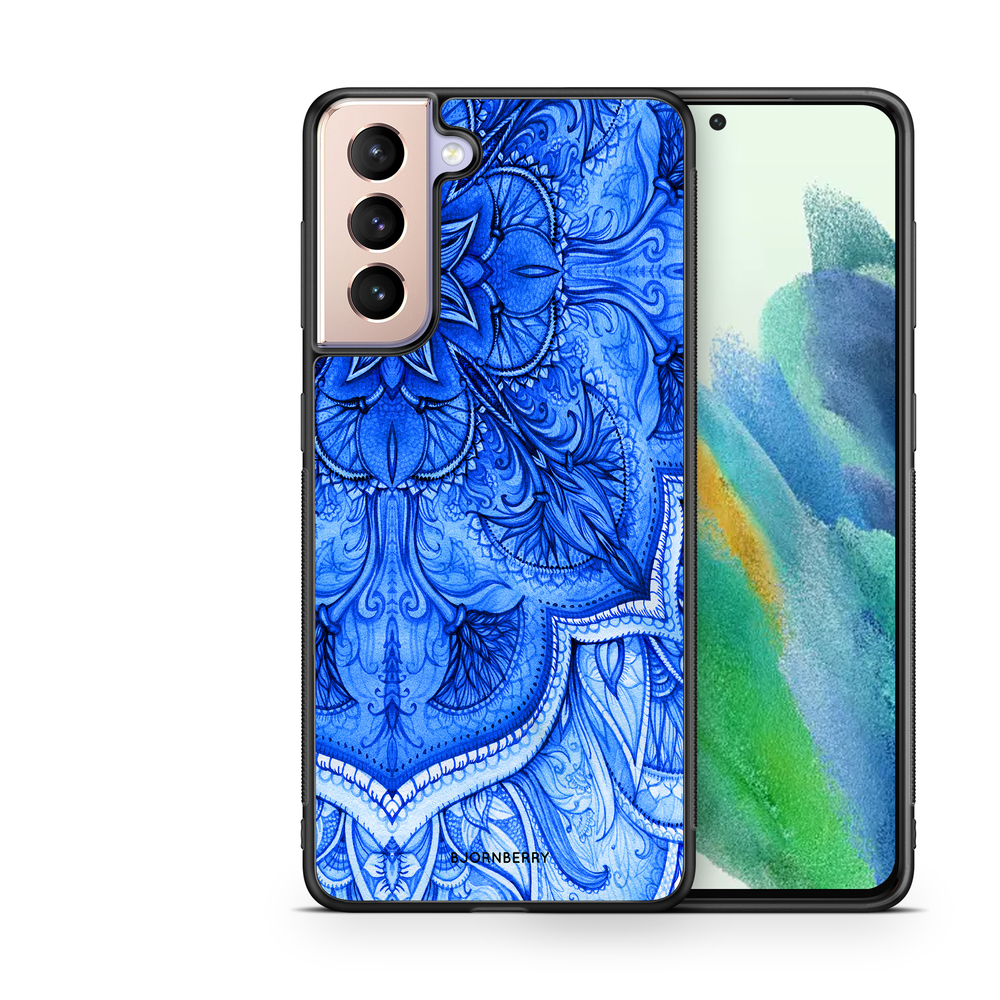 Samsung Galaxy S21 FE 5G Case - Blue Vintage