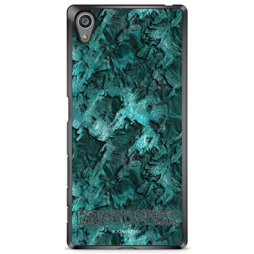 Sony Xperia Z5 Premium Case Custom - Green Name