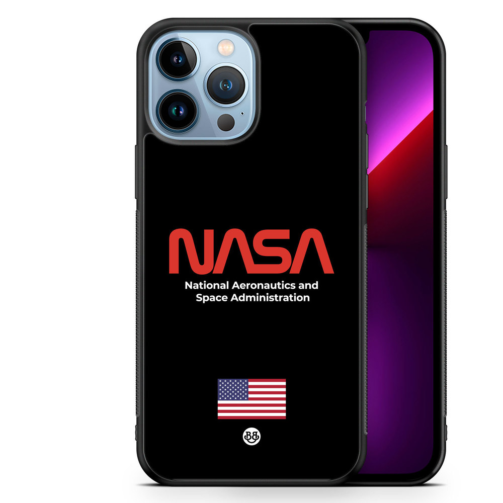 iPhone 13 Pro Max Case - NASA Worm Black