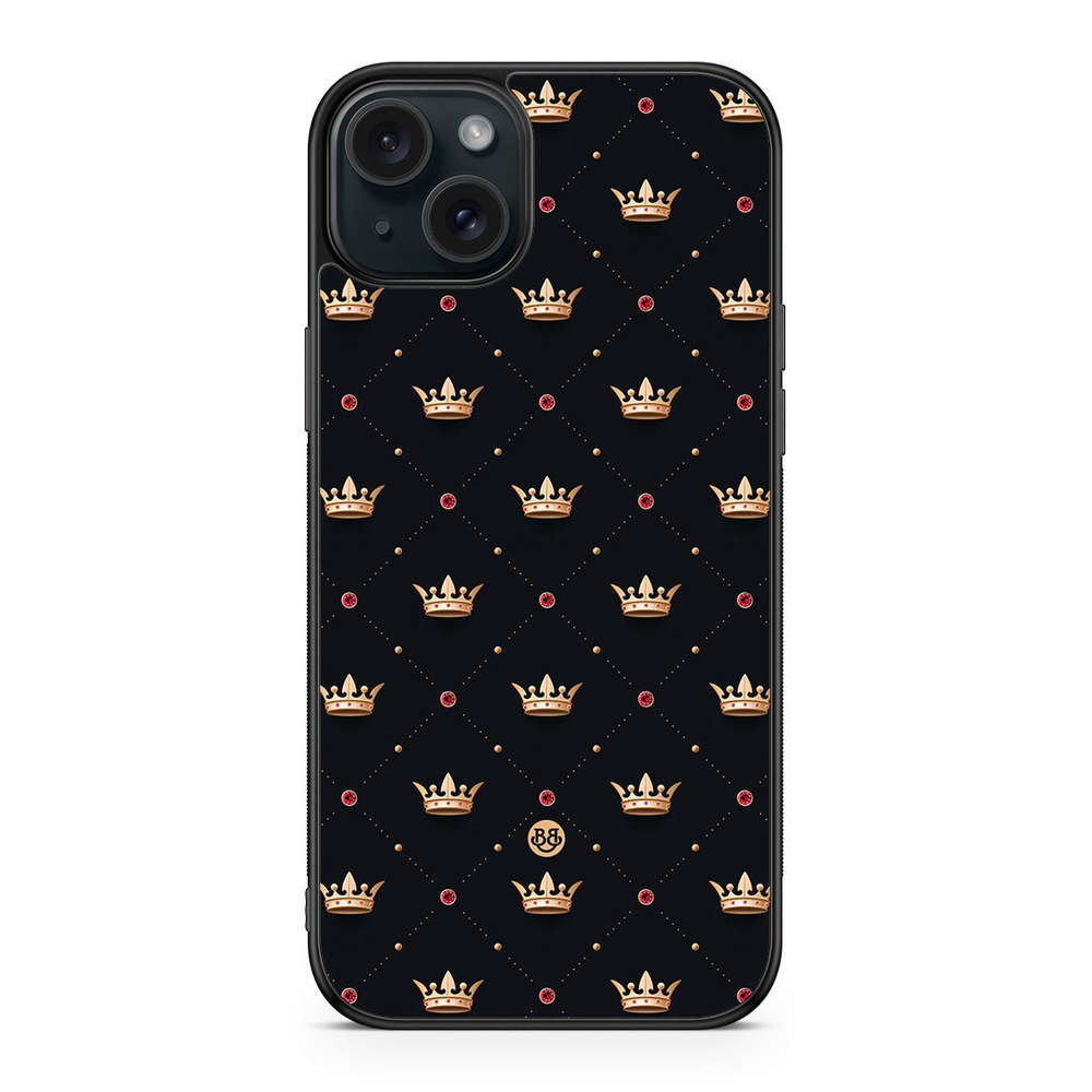 iPhone 15 Plus Case - Golden Crowns