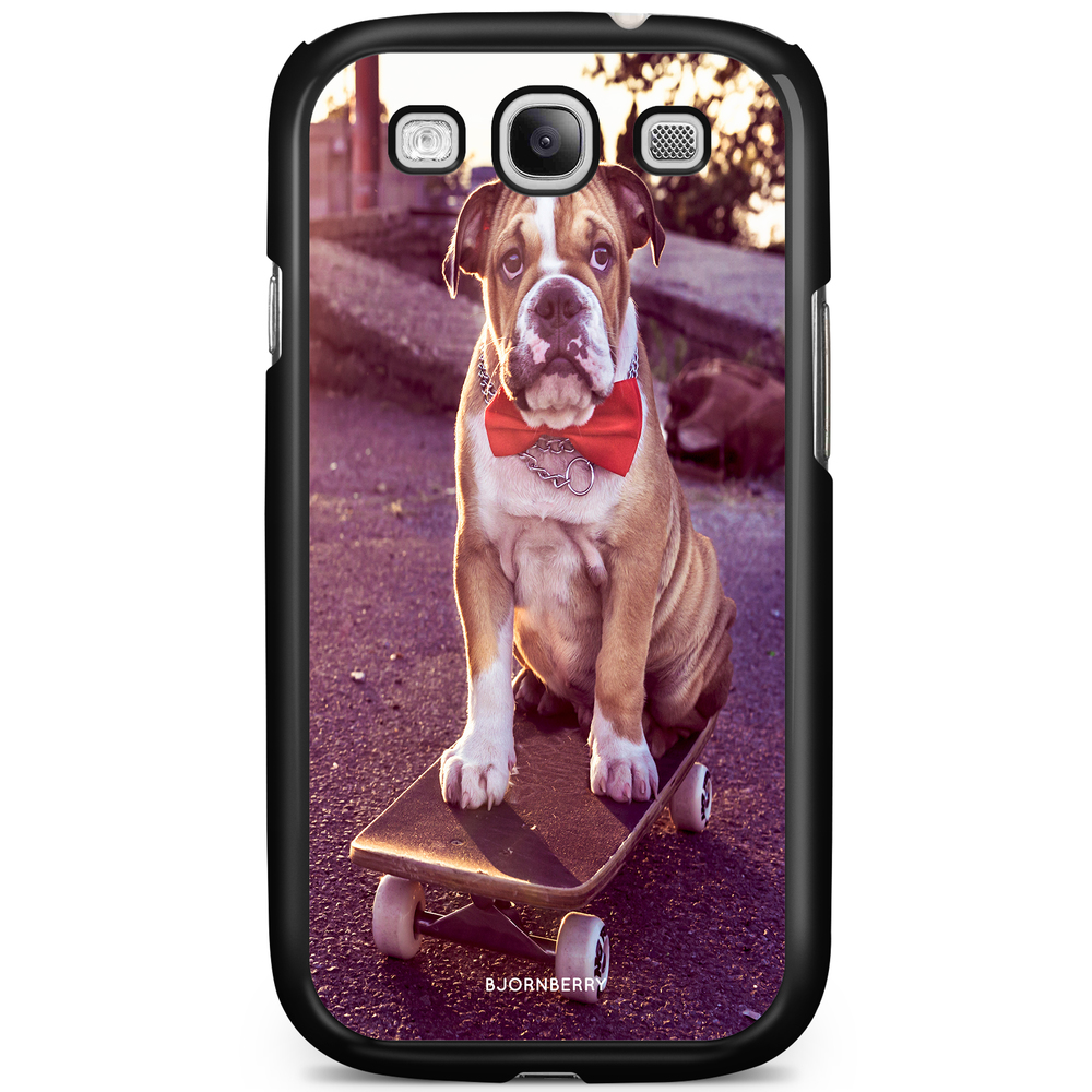 Samsung Galaxy S3 Mini Case - Bulldog skateboard