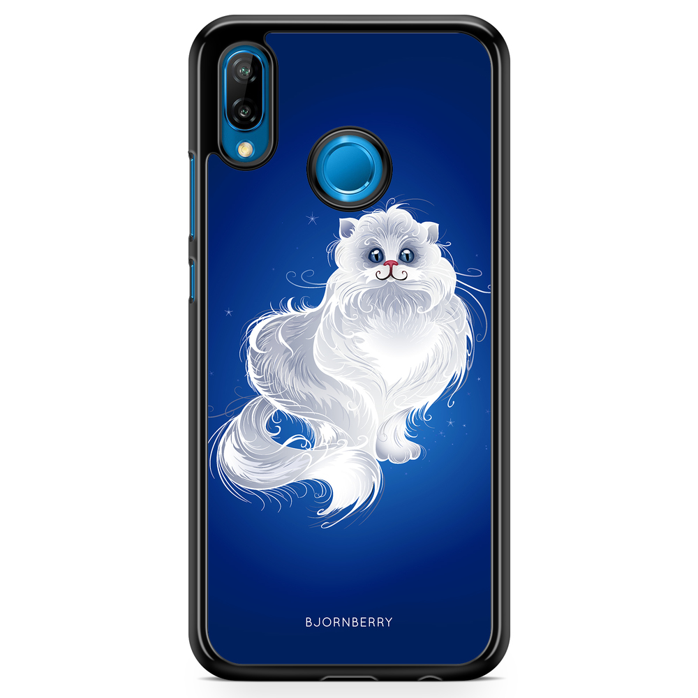 Huawei P20 Lite Case - White Cat