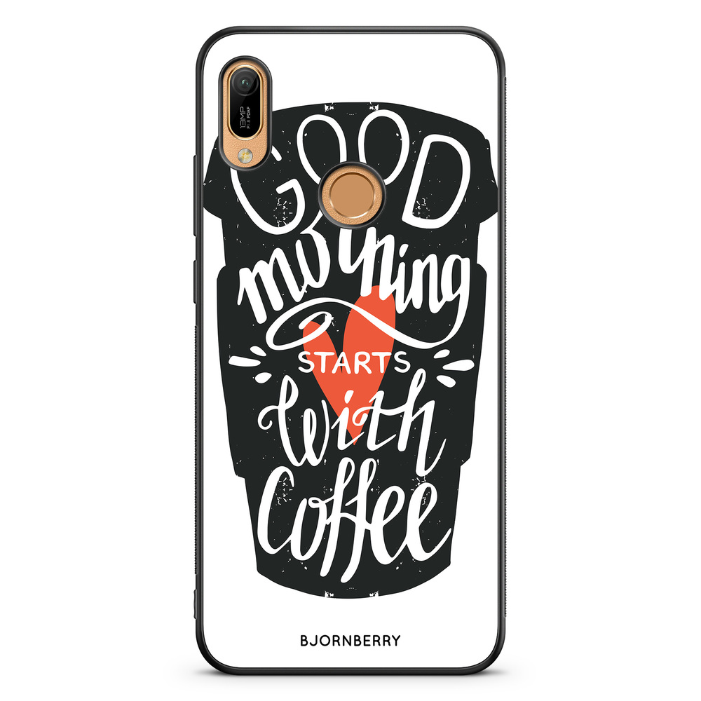 Huawei Y6 2019 Case - Coffee