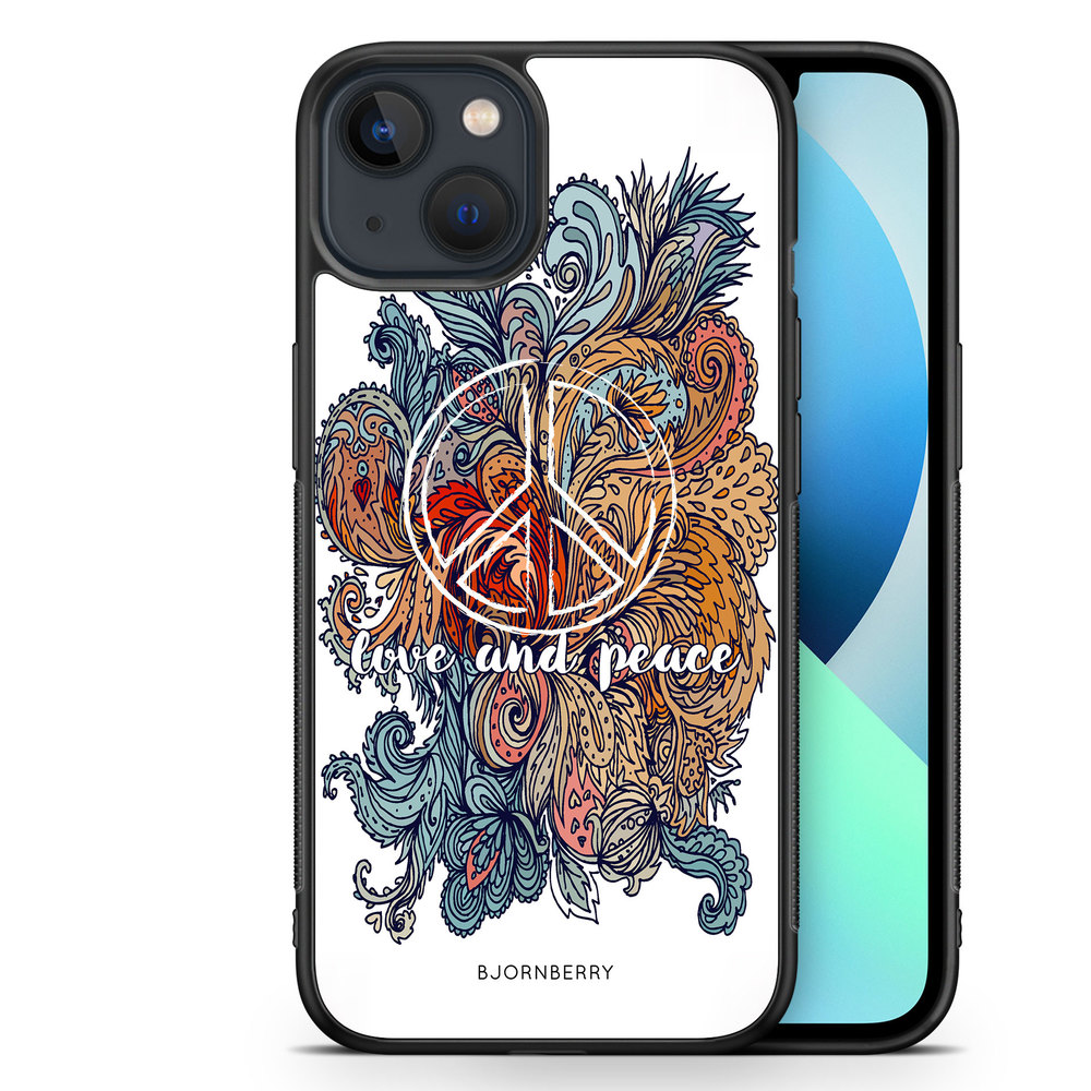 iPhone 13 Mini Case - Love and Peace