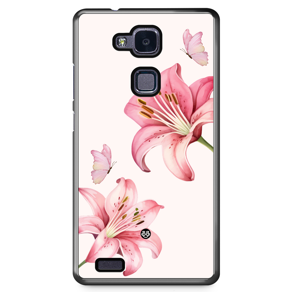 Huawei Honor 5X Case - WILD BLOOM - Pink Lily