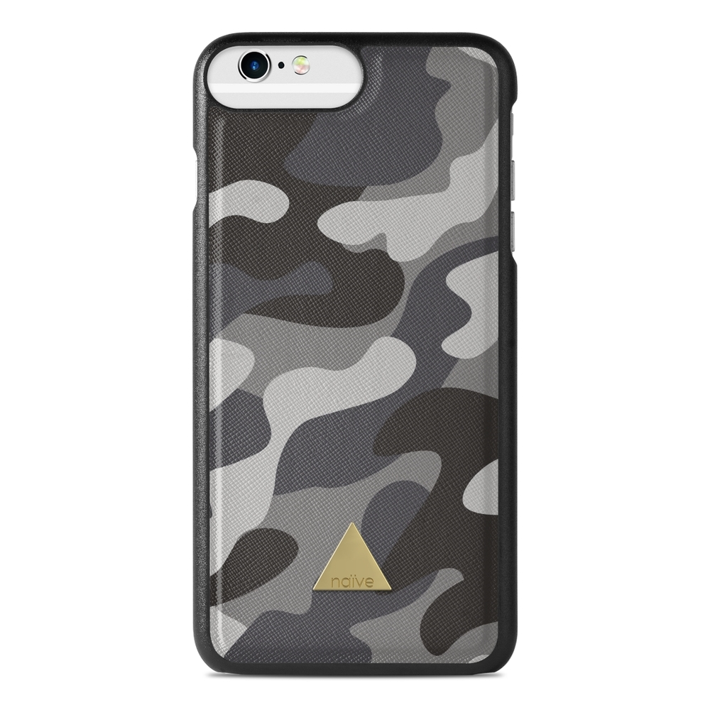 Naive iPhone 6 Plus / 6s Plus Skal - Grey Camo