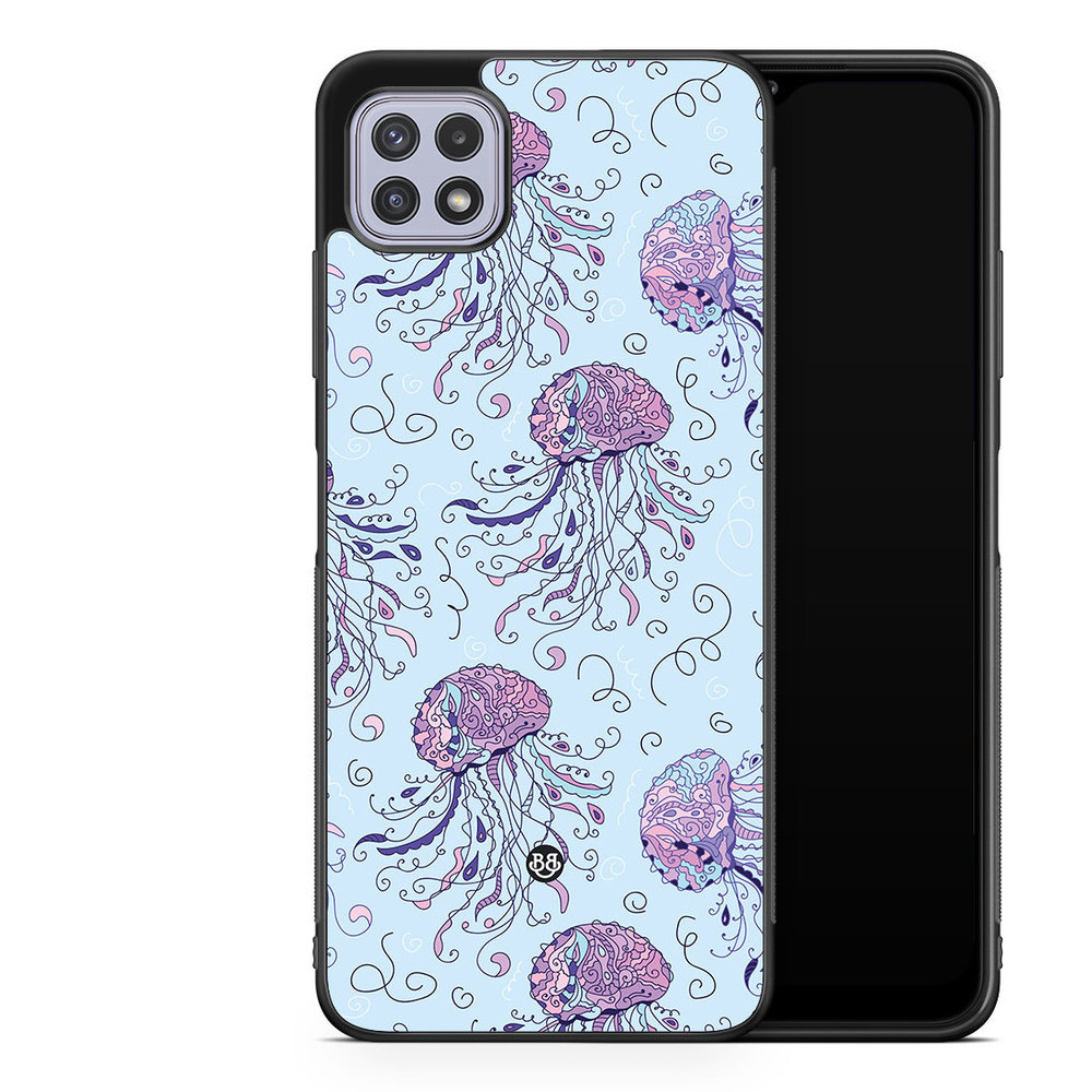 Samsung Galaxy A22 4G Case - Jellyfish Pattern