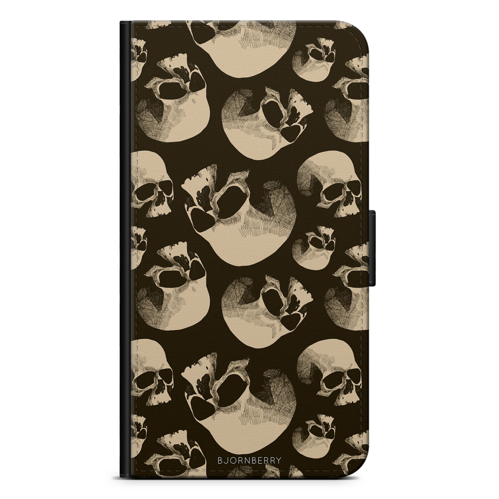 Xiaomi Mi 9T (Redmi K20) Wallet Case - Skull Pattern