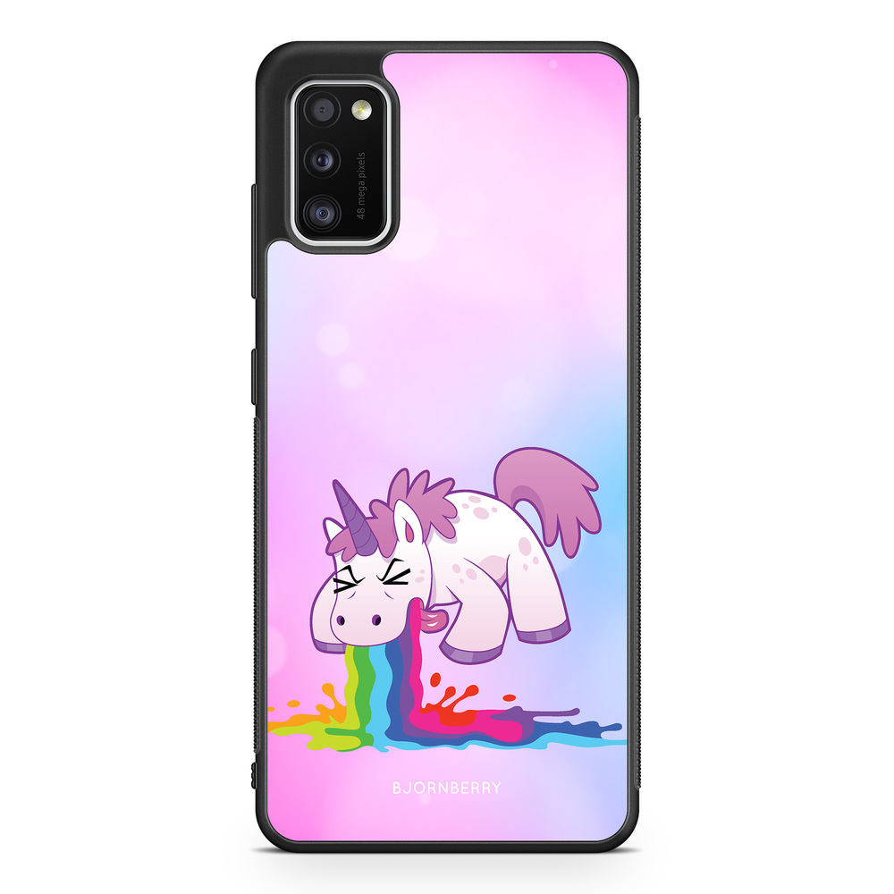 Samsung Galaxy A41 Case - Puking Unicorn