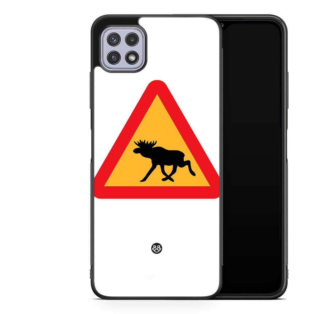 Samsung Galaxy A22 4G Case - Moose Sign