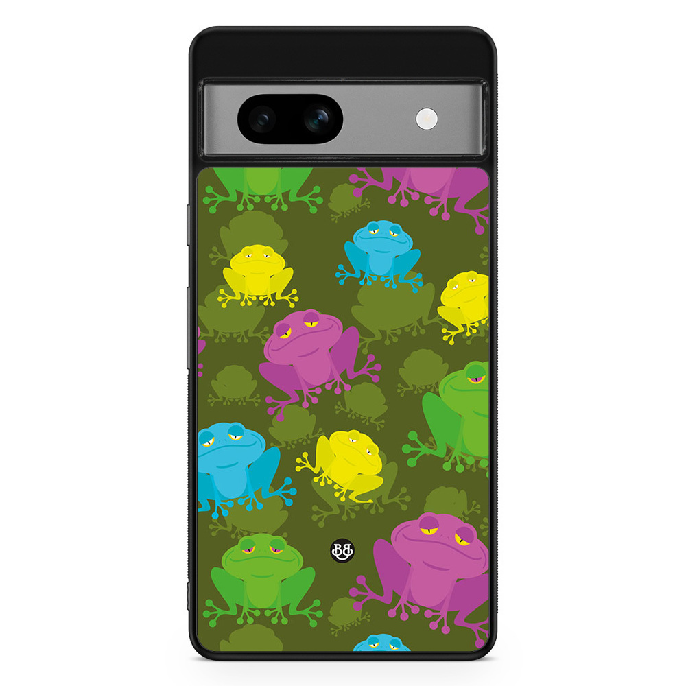 Google Pixel 7a Skal - Grodor