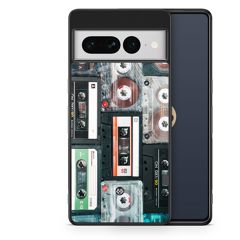 Google Pixel 7 Pro Case - Audio Cassette