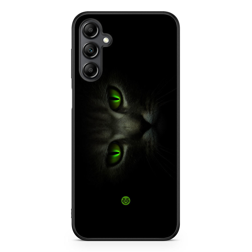 Samsung Galaxy A14 4G/5G Case - Green Cat Eyes