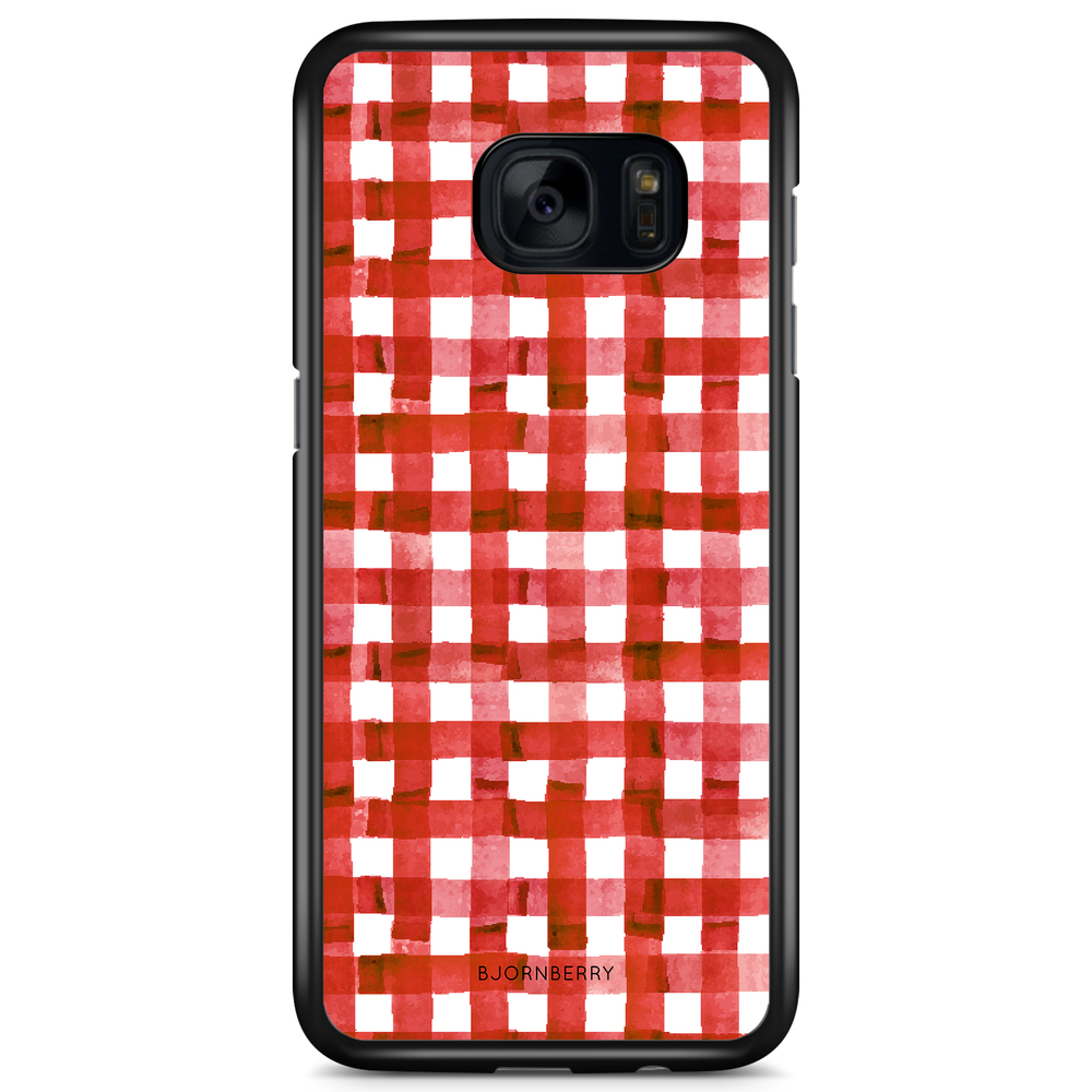 Samsung Galaxy S7 Case - Red Stripes