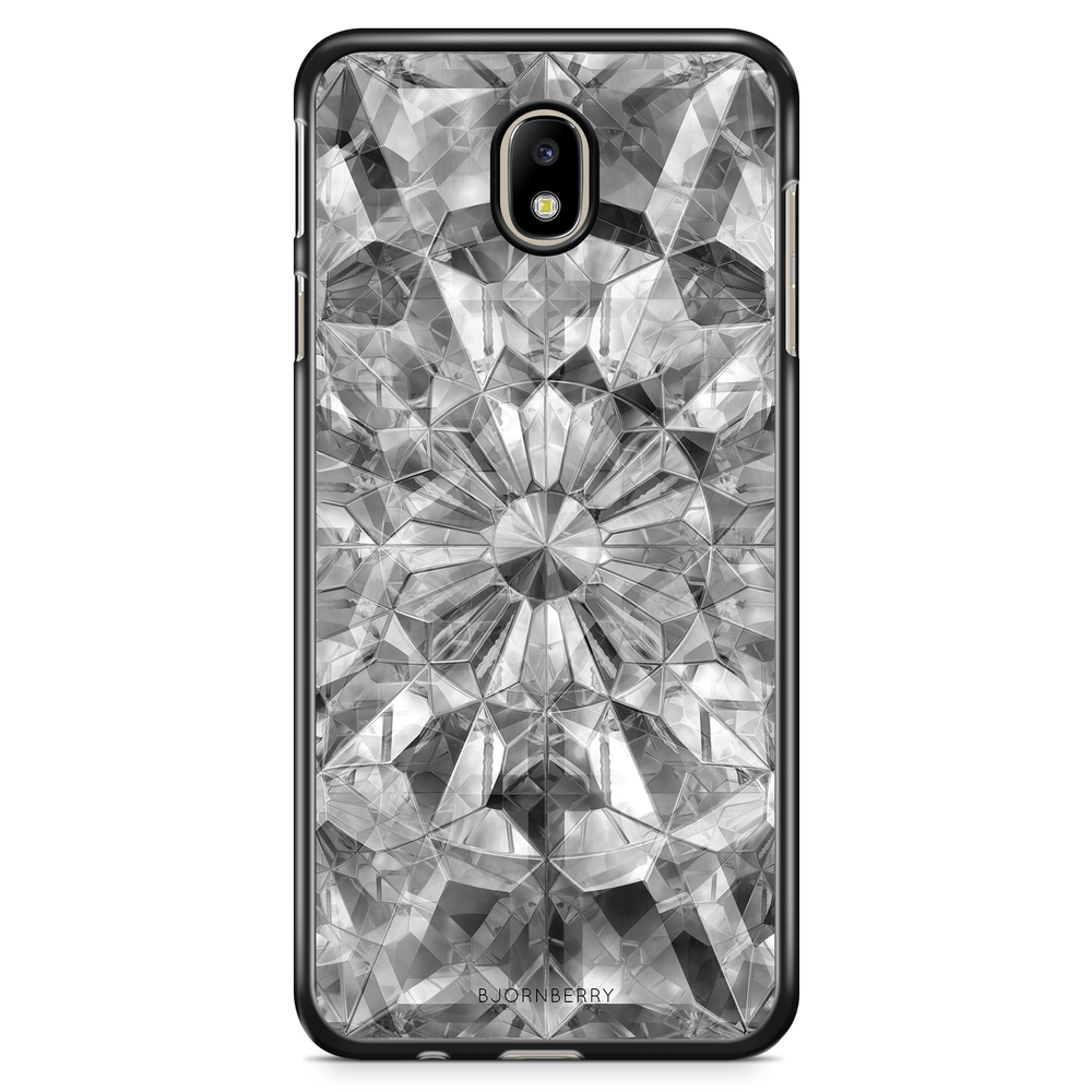 Samsung Galaxy J5 (2017) Case - Grey Crystals
