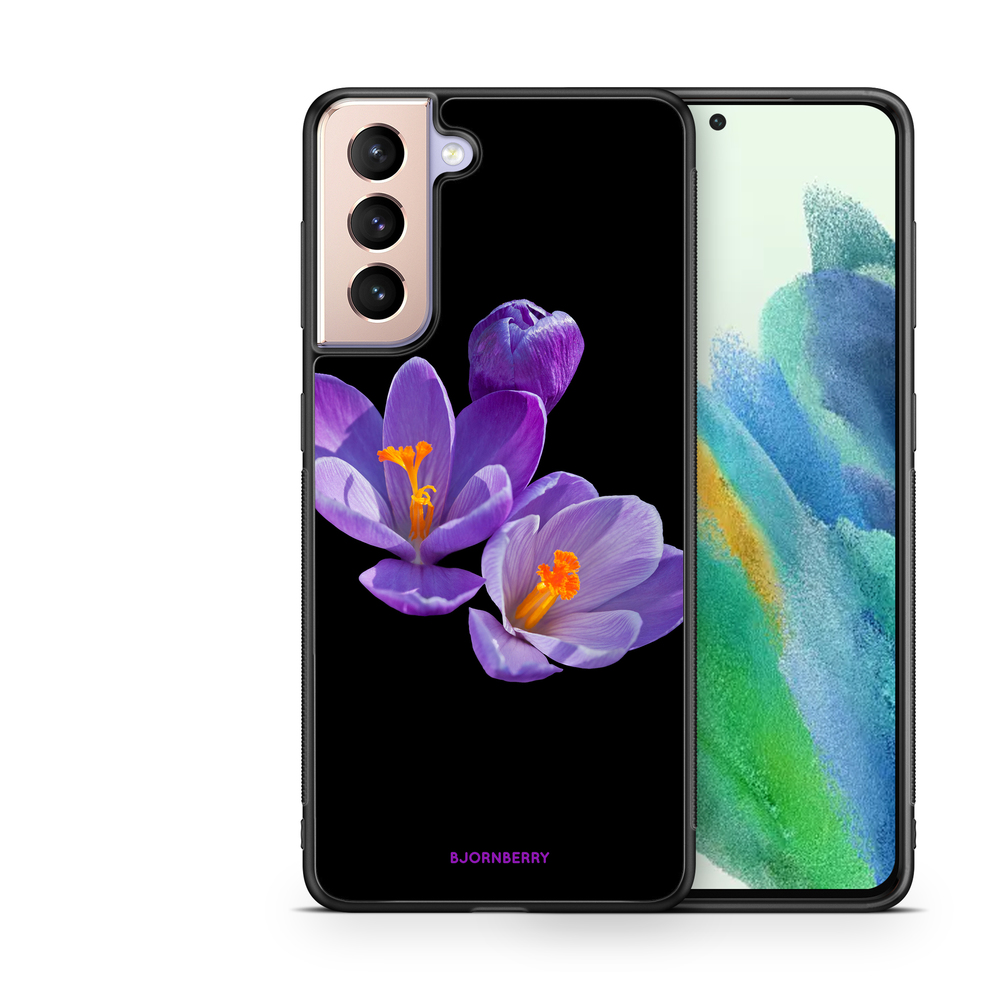 Samsung Galaxy S21 FE 5G Case - Purple Flowers