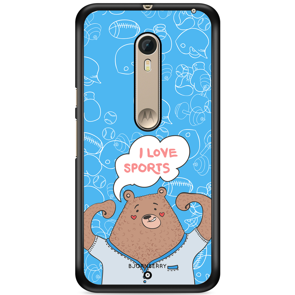 Moto X Style Case - Love Sports