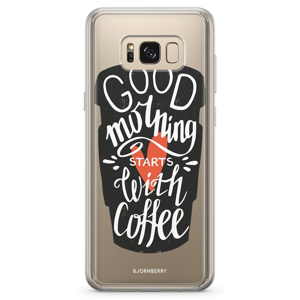 Samsung Galaxy S8 Plus Fashion Skal - Kaffe