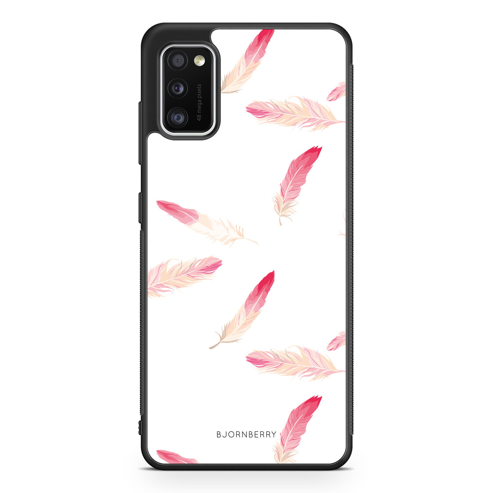 Samsung Galaxy A41 Case - Feathers
