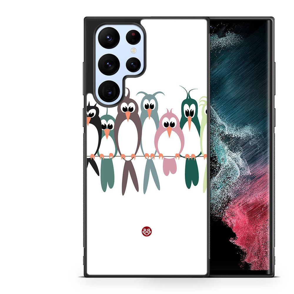 Samsung Galaxy S23 Ultra 5G Case - Birds on a string