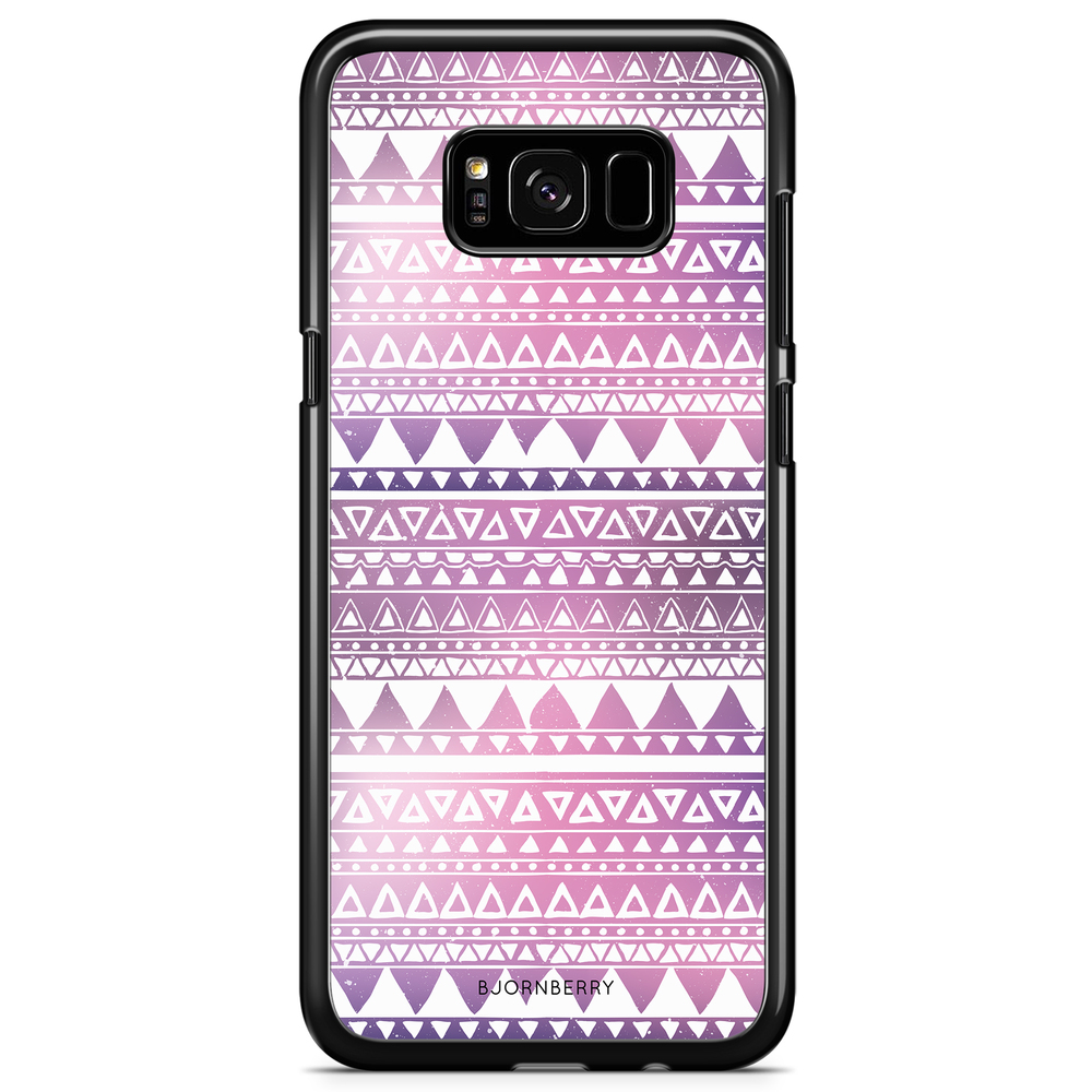 Samsung Galaxy S8 Plus Case - Purple Aztec
