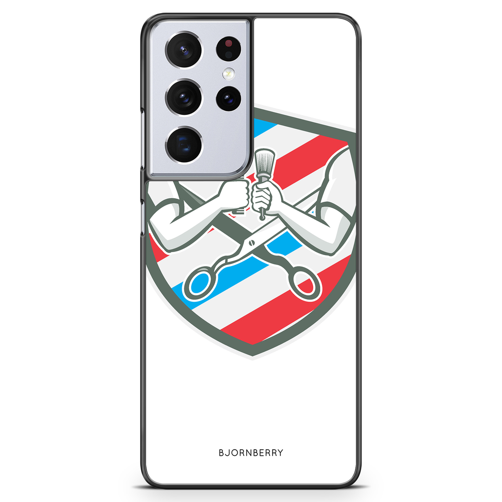 Samsung Galaxy S21 Ultra Case - Barber Logo